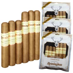 Remington Connecticut Fresh Pack 18-Cigar Sampler: $35
