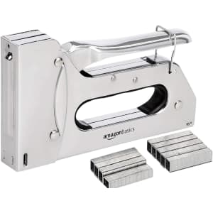 Amazon Basics Manual Staple Gun w/ 1,000 Staples: $10