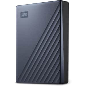 WD My Passport Ultra 5TB External USB Hard Drive for PC: $125