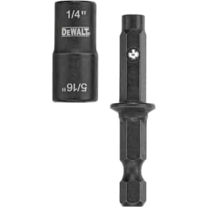 DeWalt Double Ended 1/4" + 5/16" Nut Driver: $4.49