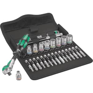 Wera 28-Piece 1/4" SAE Ratchet Set: $110