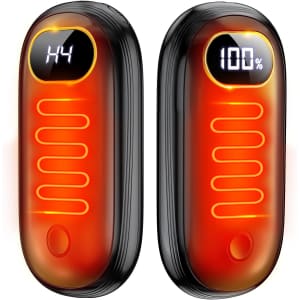 Auiiah Rechargeable Hand Warmers 2-Pack: $13 w/ Prime
