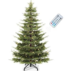 Yitahome 7.5-Foot Pre-Lit Aspen Fir Christmas Tree: $126 w/ Prime Yitahome 7.5-Foot Pre-Lit Aspen Fir Christmas Tree: $126 w/ Prime