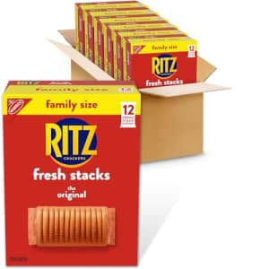 Ritz Fresh Stacks Family Size 17.8-oz. 6-Pack: $20 w/ Prime + Sub & Save Ritz Fresh Stacks Family Size 17.8-oz. 6-Pack: $20 w/ Prime + Sub & Save