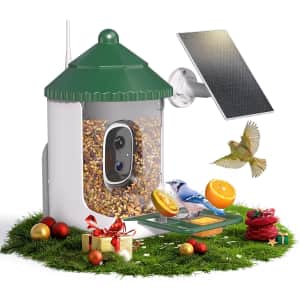 Loatos Smart Bird Feeder Camera 2K Video: $29.99