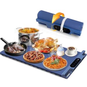 Silicone Electric Food Warming Mat: $19.94