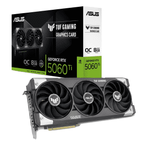Asus TUF Gaming GeForce RTX 5060 Ti 8GB OC Edition GPU: $360