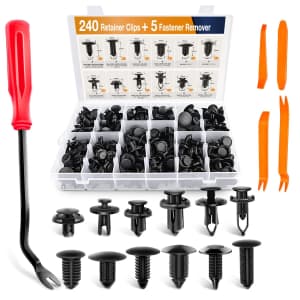 240-Piece Bumper Retainer Clips Set: $11 240-Piece Bumper Retainer Clips Set: $11