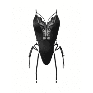 Avidlove Lace Bodysuit with Garter Belt: $4.99 Avidlove Lace Bodysuit with Garter Belt: $4.99