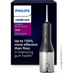Philips Sonicare Cordless Power Flosser 3000: $60 Philips Sonicare Cordless Power Flosser 3000: $60