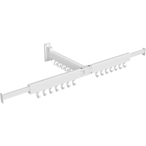 Songmics Wall-Mounted Clothes Drying Rack: $30