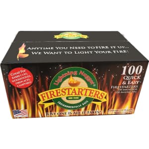 Lightning Nuggets Firestarters 100-Pack: $12