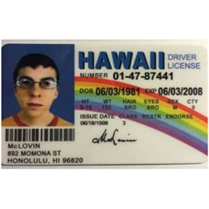 McLovin ID Driver License: $3.66 McLovin ID Driver License: $3.66