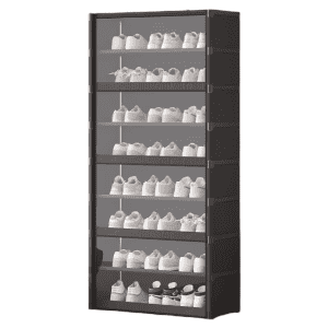 9-Tier Shoe Storage Cabinet: $28 9-Tier Shoe Storage Cabinet: $28