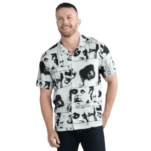 Beetlejuice Men's Button-Up Shirt: from $8