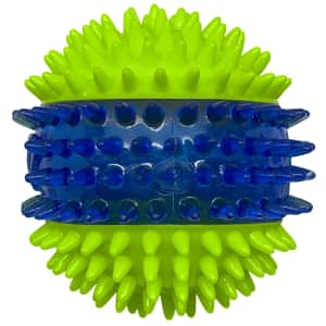 Nerf Dog LED Light Up Dental Spikes Squeak Ball: $4.97
