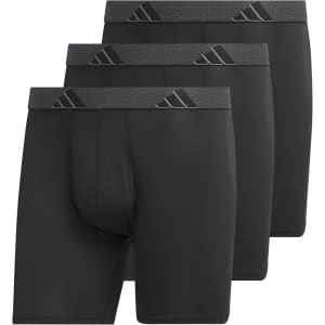 adidas Men's Microfiber Boxer Brief 3-Pack: $16.60 via Sub. & Save