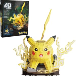 4D Build Pokémon Pikachu 3D Model Kit: $11.99 4D Build Pokémon Pikachu 3D Model Kit: $11.99