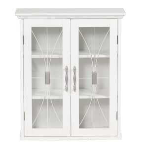 Teamson Home Delaney Two-Door Removable Bathroom Wall Cabinet: $54