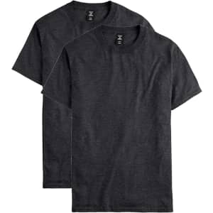 Hanes Men's Beefy T-Shirt 2-Pack: $7