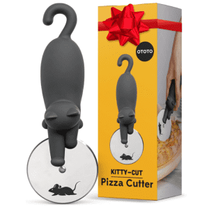 OTOTO Kitty Cut Pizza Cutter Wheel: $15