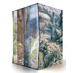 The Hobbit & The Lord of the Rings Illustrated by Alan Lee Hardcover Box Set: $71