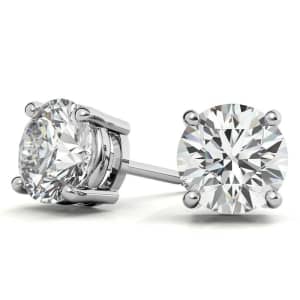 3.00-TCW Diamond Stud Earrings: $1,000 3.00-TCW Diamond Stud Earrings: $1,000