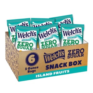 Welch's Zero Sugar Fruity Bites 3-oz. Bag 6-Pack: $9.50 via Sub & Save