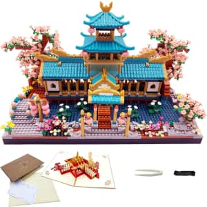 Chinese Suzhou Garden Architecture Micro Building Blocks Set: $23.49