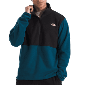 The North Face Men's TKA Glacier 100 Fleece 1/4 Zip Jacket: $36