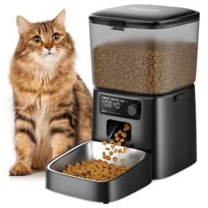Oneisall 12L Automatic Cat Feeder: $35.61