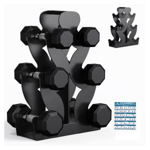 Lovind Compact Dumbbell Rack Stand: $17.99