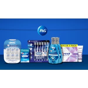 P&G Personal Care Deals at Amazon: Extra $5 off two items