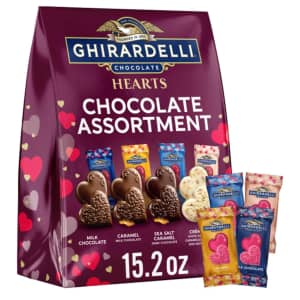 Ghirardelli Chocolate Hearts Assortment: $17