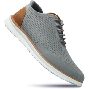 Men's Casual Walking Mesh Dress Sneakers: $14.49