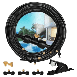 100-Foot Misting Watering System: $13