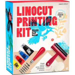 Linocut Printing Kit: $18 w/ Prime