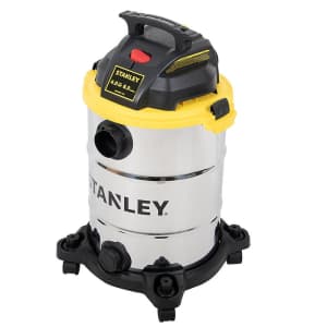 Stanley 8-Gallon Wet/Dry Vacuum: $55 Stanley 8-Gallon Wet/Dry Vacuum: $55