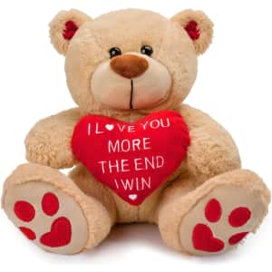 Valentine's 10" Teddy Bear: $9.99