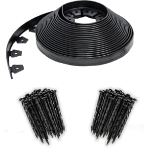 EasyFlex 100-Foot No-Dig Edging Kit with Extra Spikes: $55