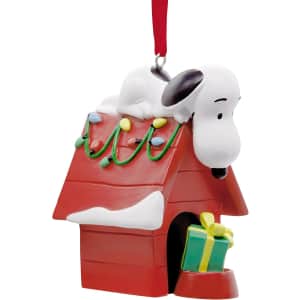 Hallmark Peanuts Snoopy on Holiday Doghouse Christmas Ornament: $5.99 Hallmark Peanuts Snoopy on Holiday Doghouse Christmas Ornament: $5.99
