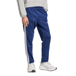 adidas Men's 3-Stripes Tricot Regular Tapered Pants: $12