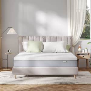 Novilla Queen 10" Gel Memory Foam Mattress: $145