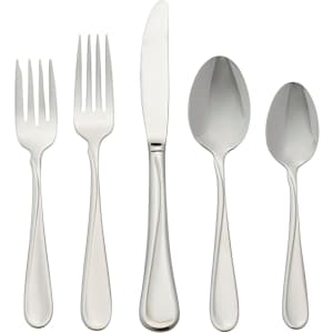 Oneida Flight 45-Piece Stainless-Steel Flatware Set: $48