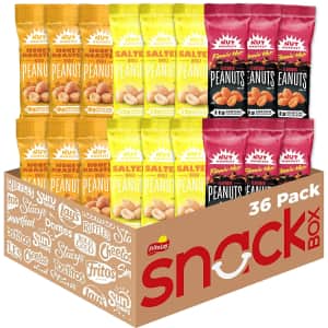 Nut Harvest Peanuts 36-Pack: $13 via Sub & Save Nut Harvest Peanuts 36-Pack: $13 via Sub & Save
