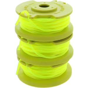 Ryobi One Plus+ .080" Twisted Line and Spool Replacement for Trimmers 3-Pack: $9.50