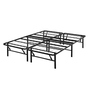Mainstays 14" King Foldable Platform Bed Frame: $51