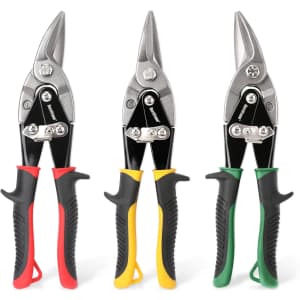 Hurricane 3-Piece Aviation Tin Snips Set: $21