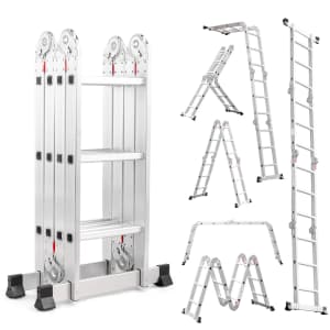 Ktaxon 12.5-ft. 7-in-1 Multi-Purpose Scaffold Ladder: $99.99