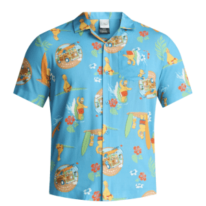 The Simpsons Men's Vacation Time Graphic Shirt: $8.32